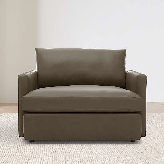 Lounge 49" Leather Chair and a Half