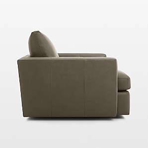 Crate and barrel lounge ii online leather