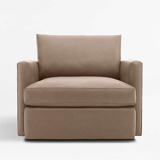 Lounge Leather Swivel Chair