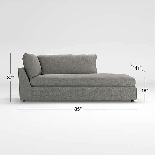 Lounge Right-Arm Corner Bumper Sectional Piece