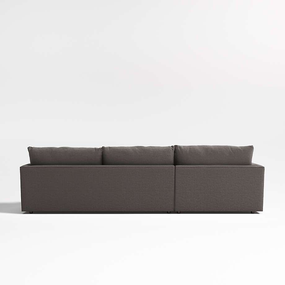 Crate and barrel lounge best sale ii leather