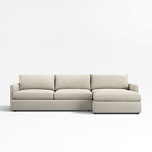 Sectional Sofas Couches Living Room Sectionals Crate Barrel Canada