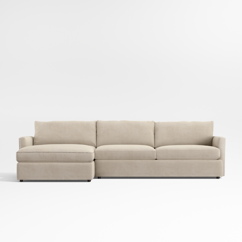 Lounge 2-Piece Sectional Sofa with Storage Chaise Lounge - image 0 of 14