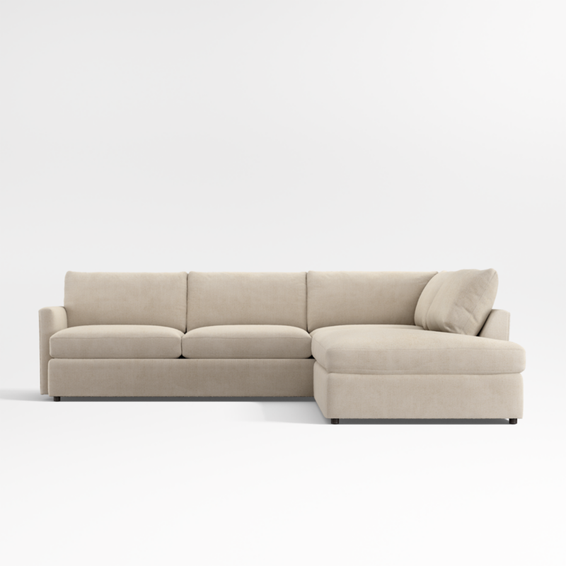 Lounge 2-Piece L-Shaped Sectional Sofa with Corner Bumper - image 0 of 14