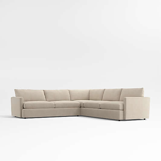 Lounge 2-Piece L-Shaped Sectional Sofa