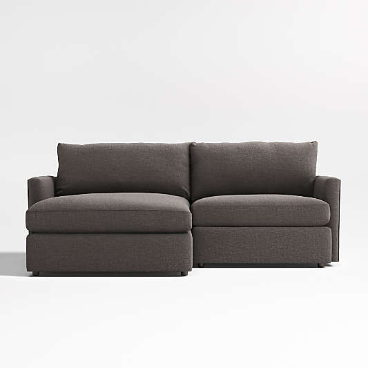 Lounge 2-Piece Sectional Sofa with Left-Arm Storage Chaise