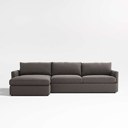 Lounge 2-Piece Sectional Sofa with Left-Arm Storage Chaise