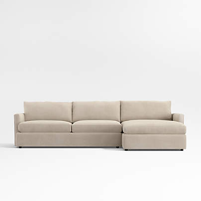 Lounge 2-Piece Sectional Sofa with Chaise Lounge