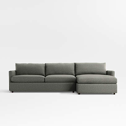 Crate and barrel lounge outlet couch