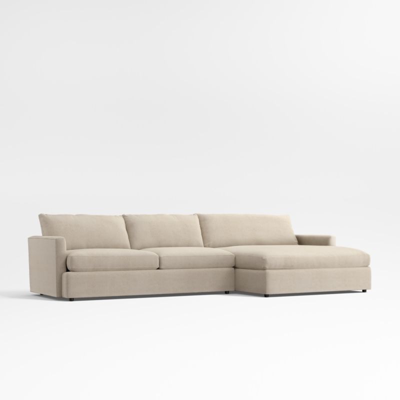 Lounge 2-Piece Right-Arm Extra Wide Chaise Sectional Sofa - image 8 of 11