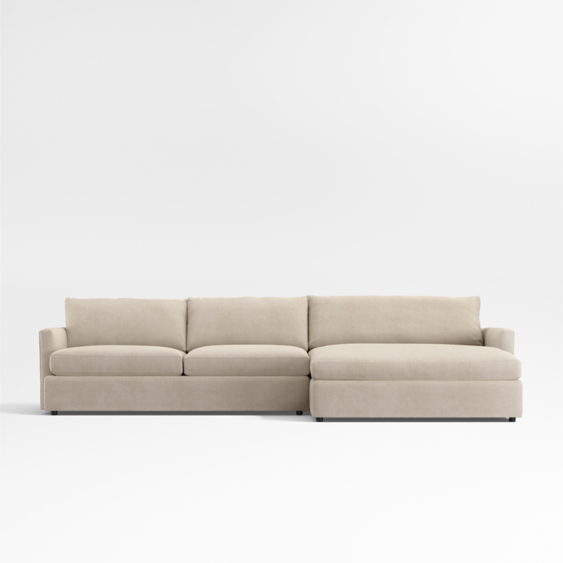 Lounge 2-Piece Sectional Sofa with Extra Wide Chaise Lounge - image 0 of 14