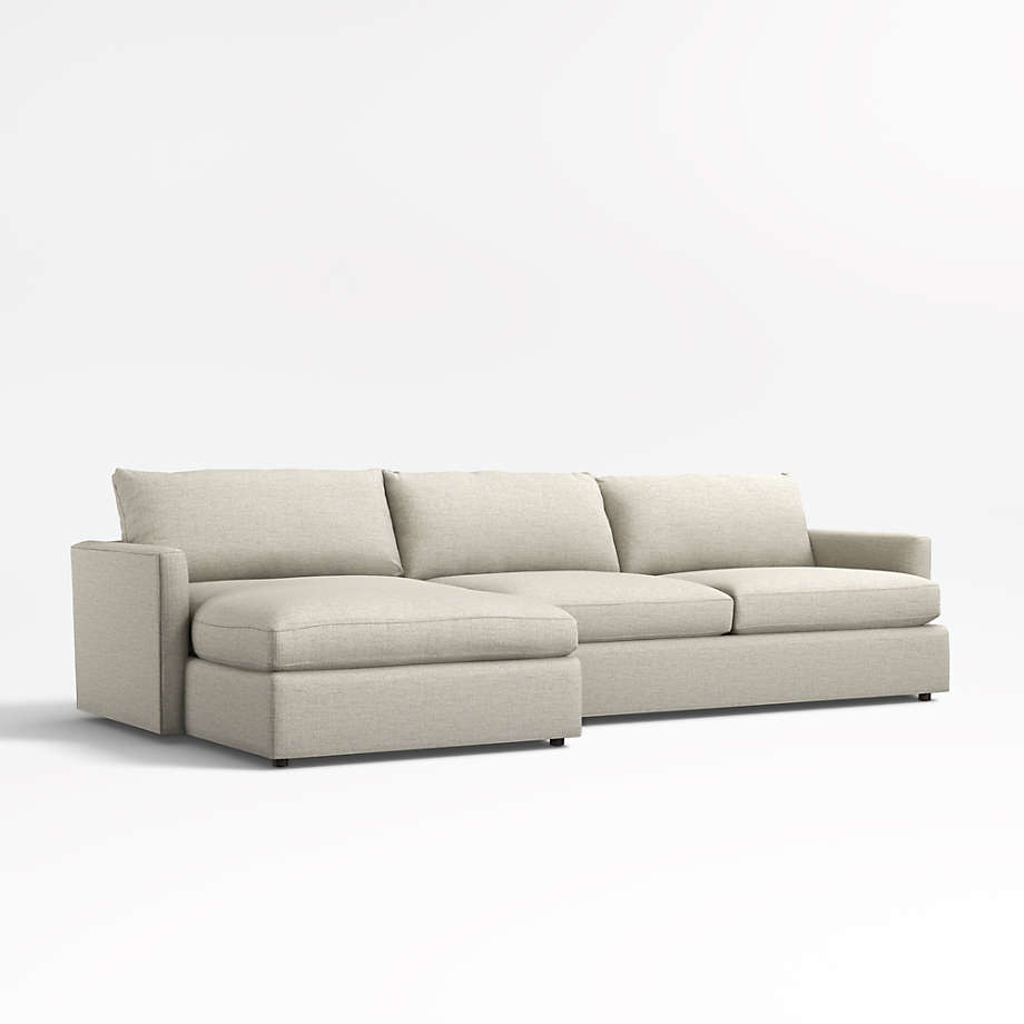 Crate and barrel on sale sofa chaise