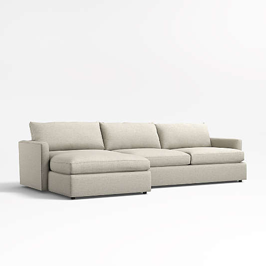 Lounge 2-Piece Sectional Sofa with Chaise Lounge