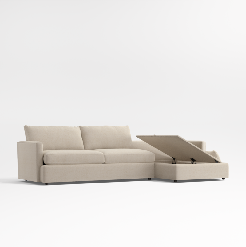 Lounge 2-Piece Sectional Sofa with Storage Chaise Lounge - image 11 of 14