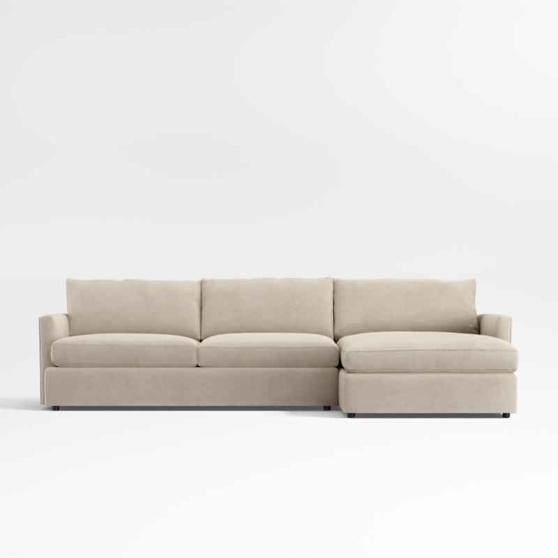 Lounge 2-Piece Sectional Sofa with Storage Chaise Lounge - image 0 of 14