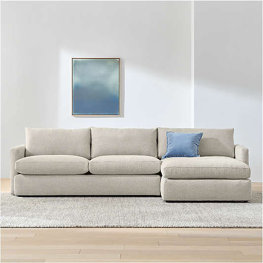 Lounge 2-Piece Sectional Sofa with Chaise Lounge