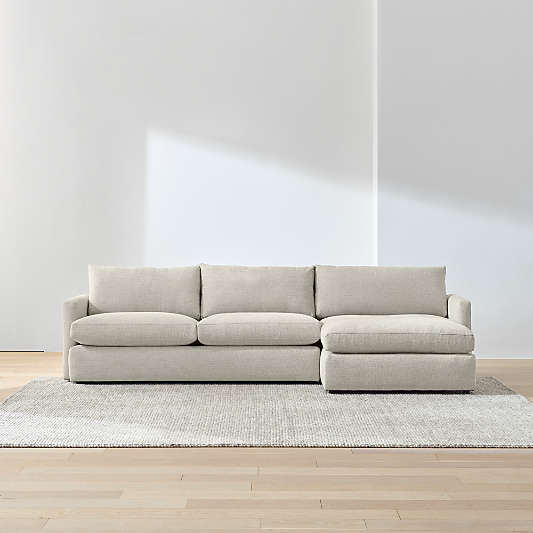 Lounge 2-Piece Sectional Sofa with Chaise Lounge