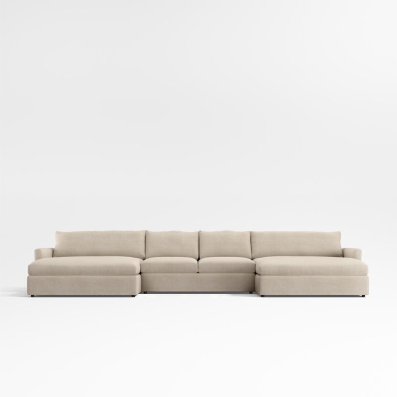 Lounge 3-Piece Double Chaise Sectional Sofa - image 0 of 11