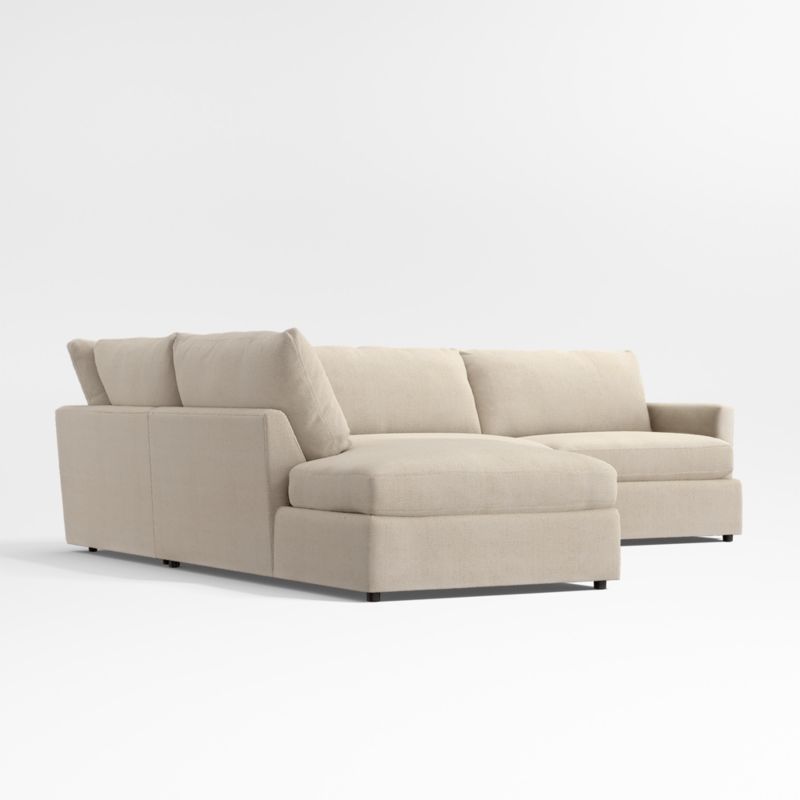 Lounge 3-Piece Left-Arm Bumper Sectional Sofa - image 8 of 10