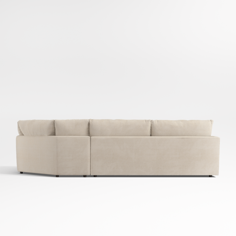 Lounge 3-Piece L-Shaped Wedge Sectional Sofa - image 13 of 17