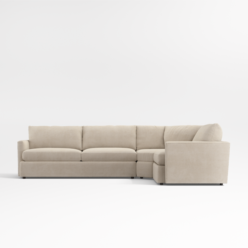 Lounge 3-Piece L-Shaped Wedge Sectional Sofa - image 11 of 17