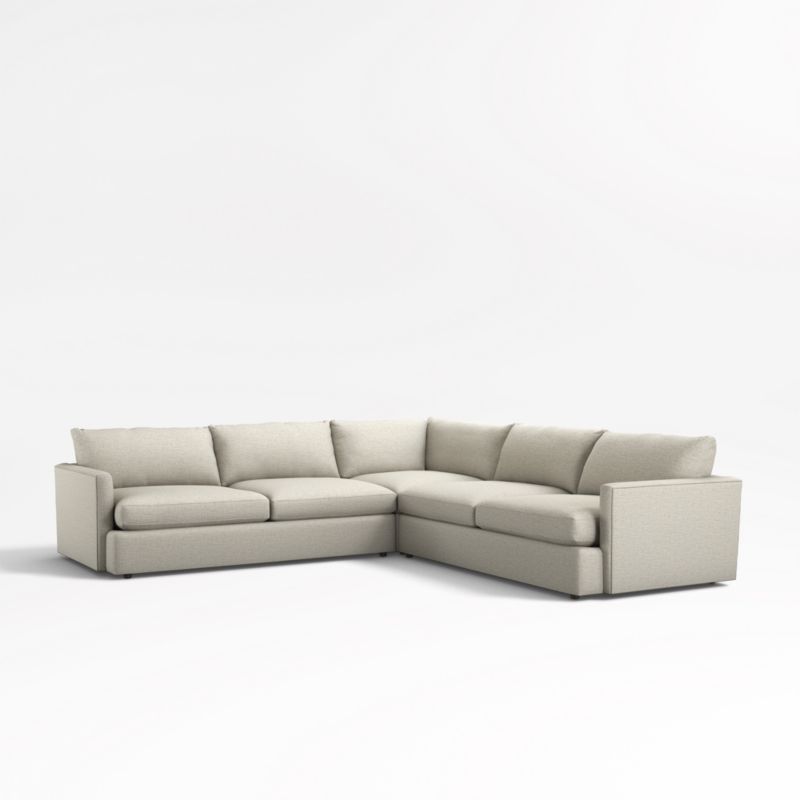 Axis 3-Piece L-Shaped Sectional Sofa