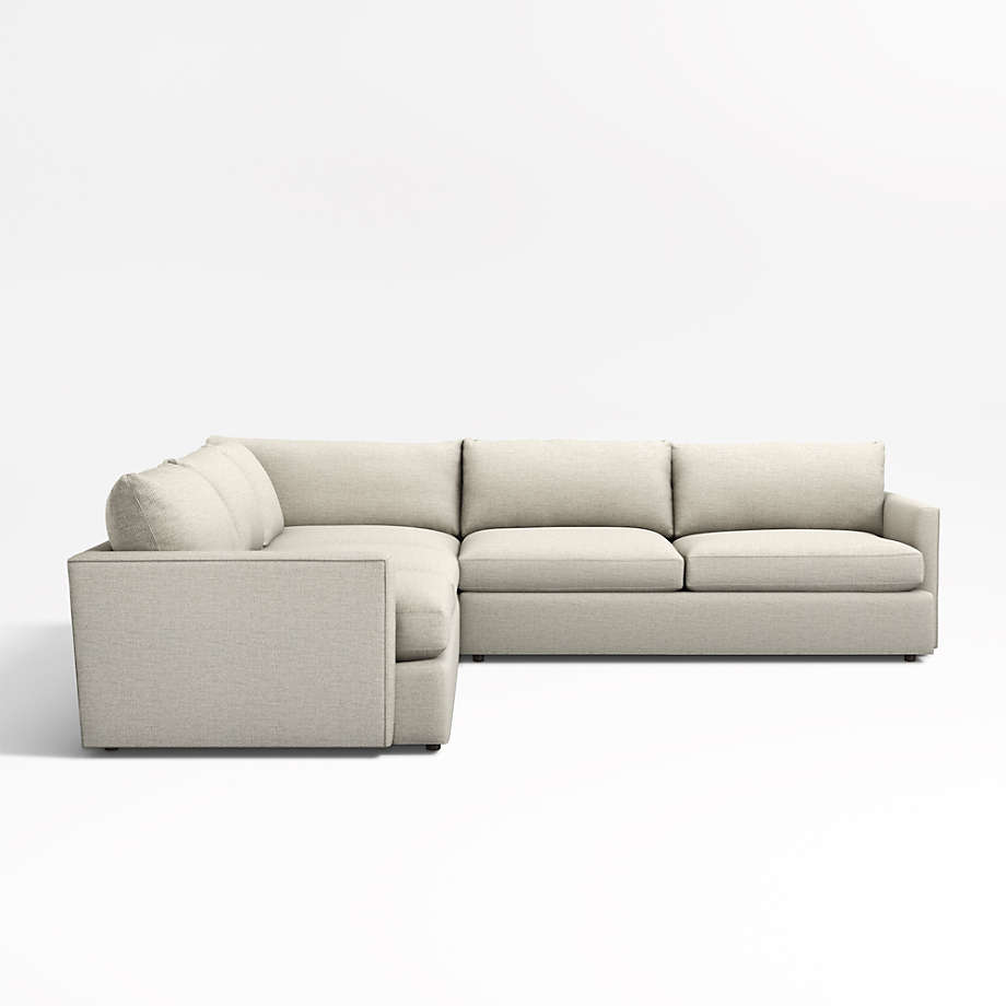 Crate and barrel l shaped deals couch