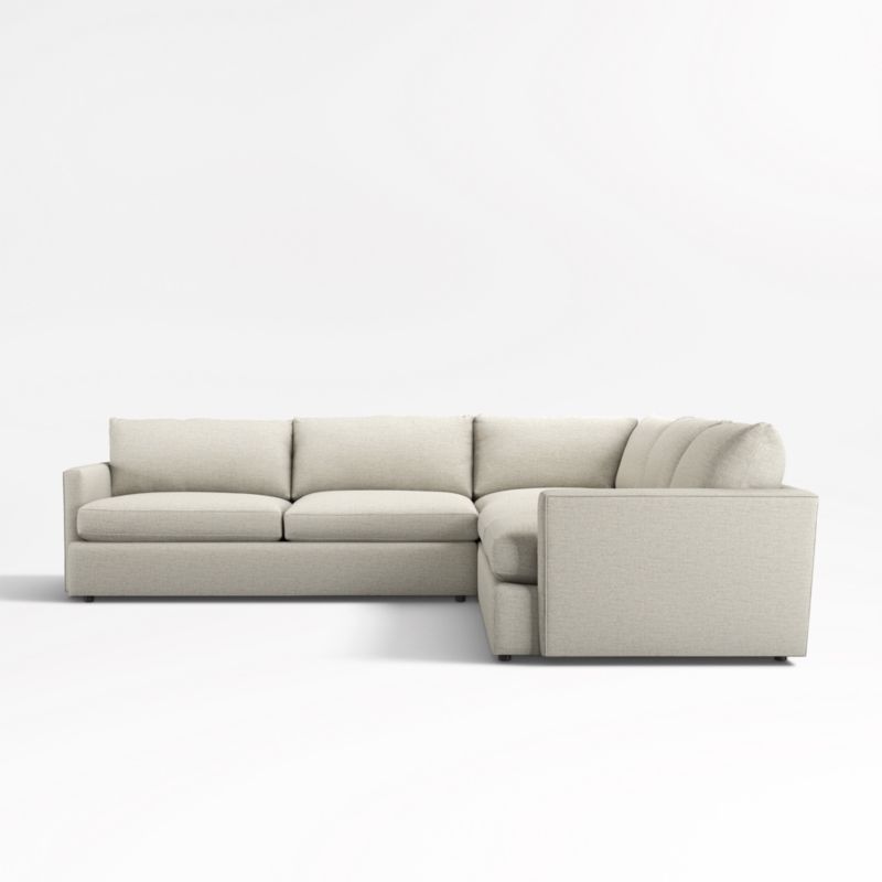 Lounge 3-Piece L-Shaped Sectional Sofa