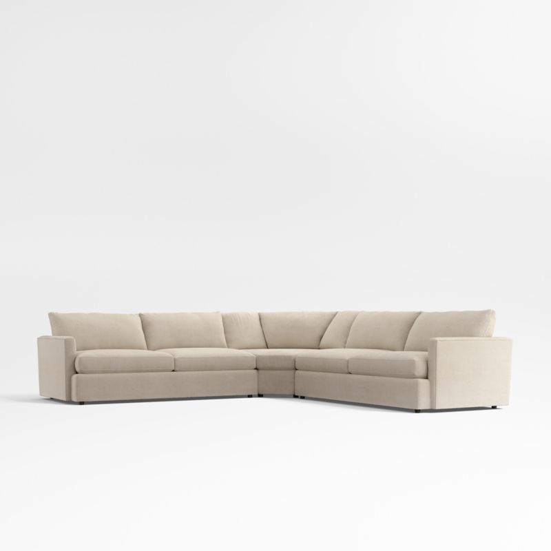 Lounge 3-Piece L-Shaped Sectional Sofa - image 1 of 12