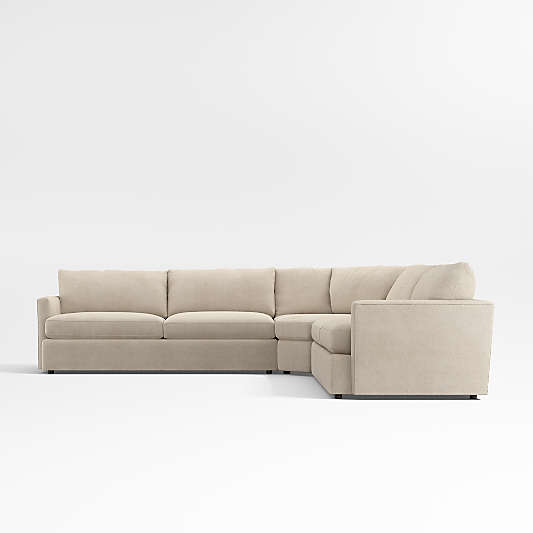 Lounge 3-Piece L-Shaped Sectional Sofa