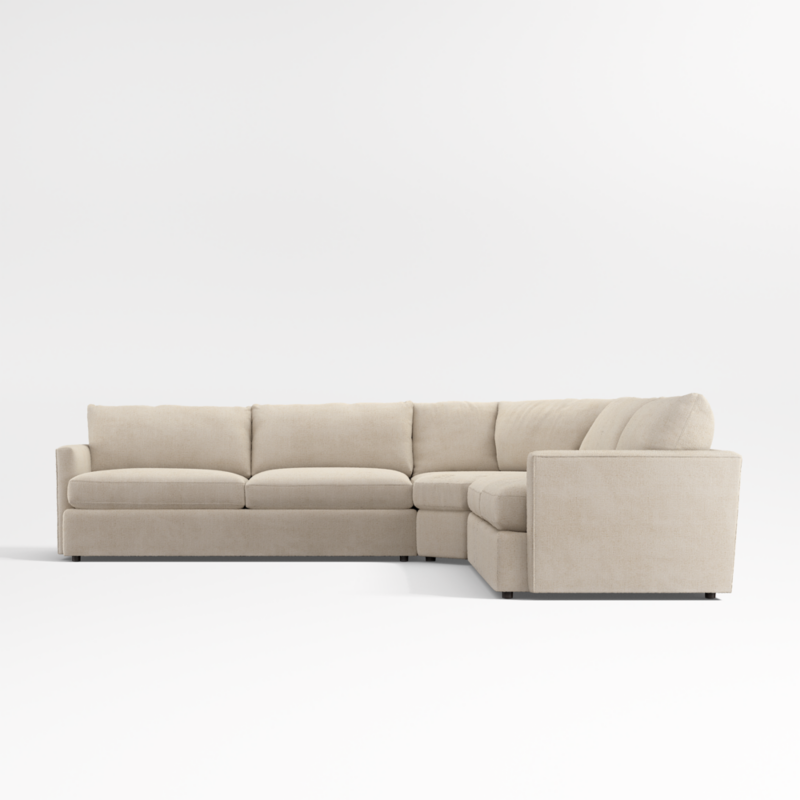 Lounge 3-Piece L-Shaped Wedge Sectional Sofa - image 12 of 18