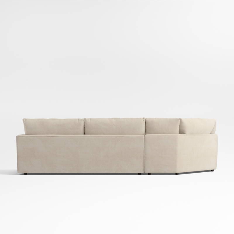 Lounge 3-Piece L-Shaped Wedge Sectional Sofa - image 13 of 17