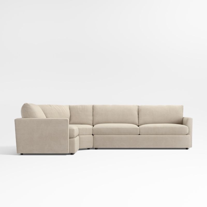 Lounge 3-Piece Wedge Sectional Sofa - image 0 of 11