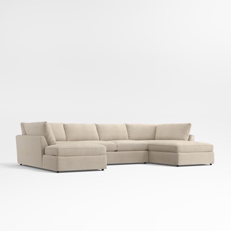 Lounge 3-Piece U-Shaped Sectional Sofa with Double Corner Bumper - image 11 of 13