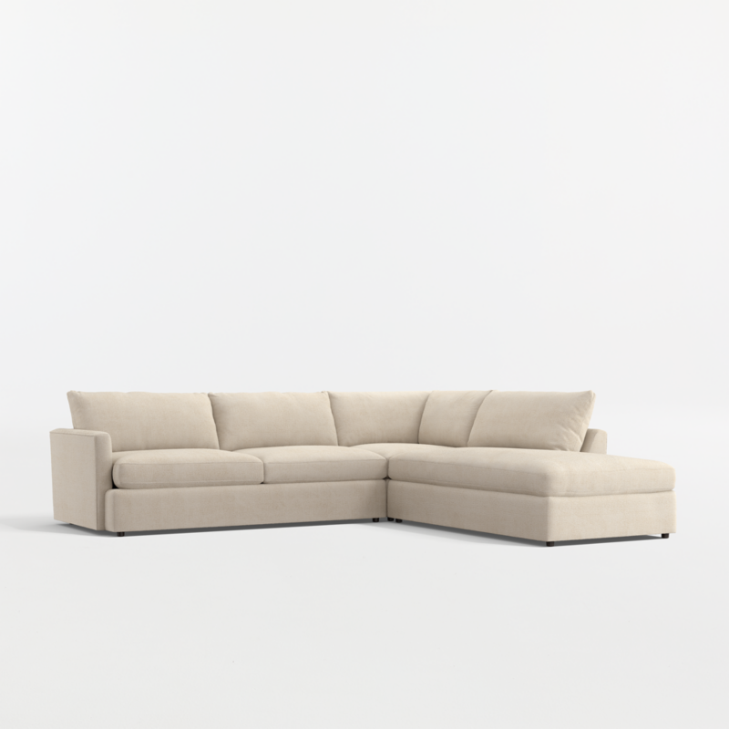 Lounge 3-Piece L-Shaped Sectional Sofa with Bumper - image 0 of 17