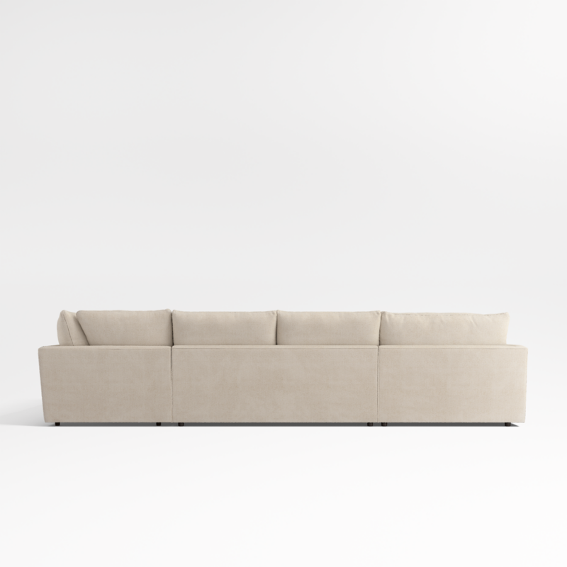 Lounge 4-Piece L-Shaped Sectional Sofa with Storage Chaise Lounge - image 14 of 18