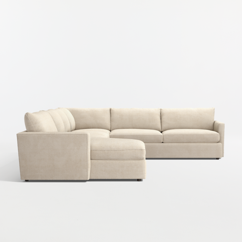 Lounge 4-Piece L-Shaped Sectional Sofa with Chaise Lounge - image 12 of 17