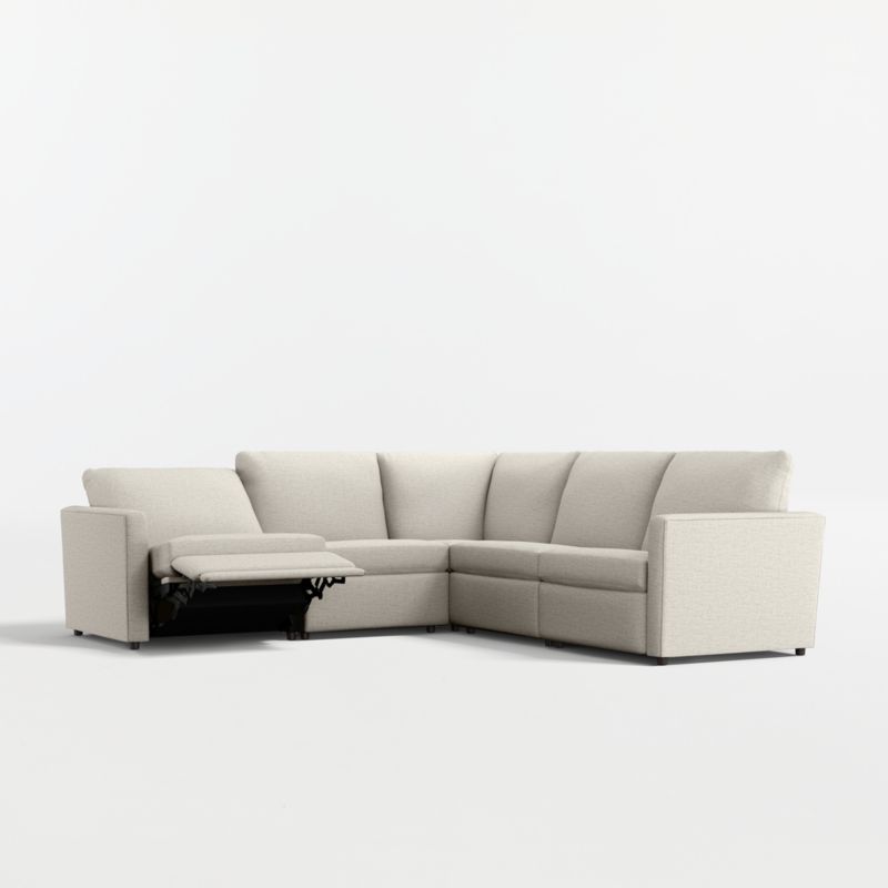 Lounge 5-Piece L-Shaped Power Dual-Reclining Sectional Sofa - image 2 of 9
