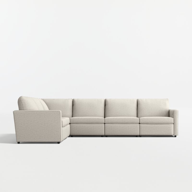 Lounge 6-Piece L-Shaped Power Dual-Reclining Sectional Sofa - image 7 of 11