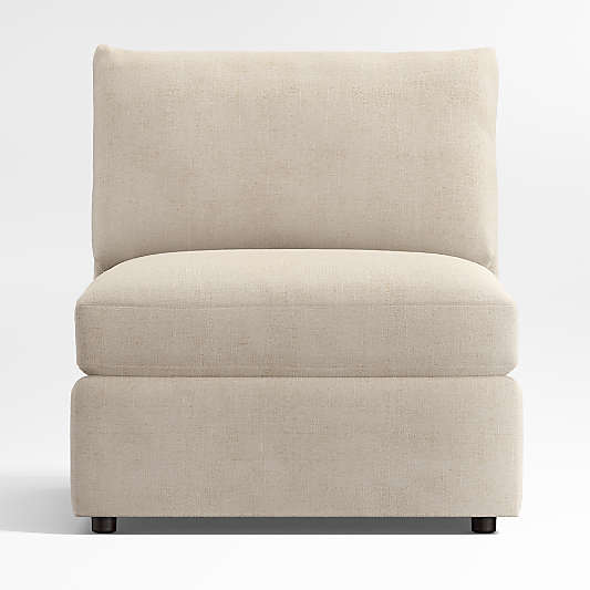Lounge 32" Armless Chair Sectional Piece