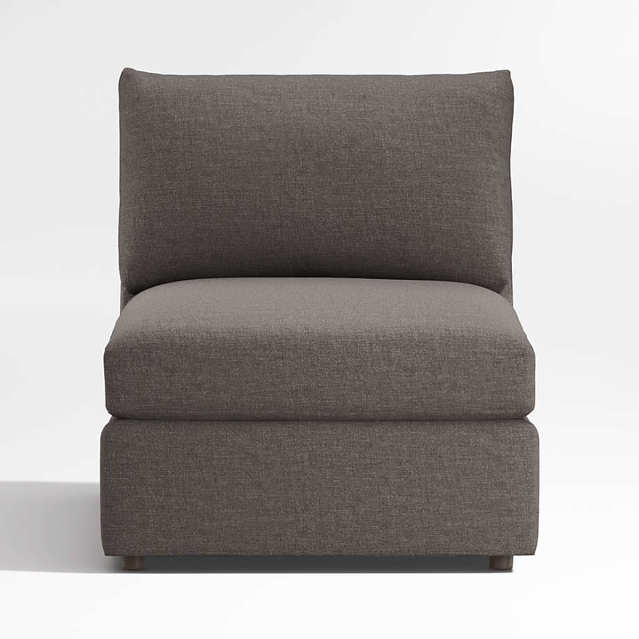 Lounge Armless Chair 32" Crate & Barrel