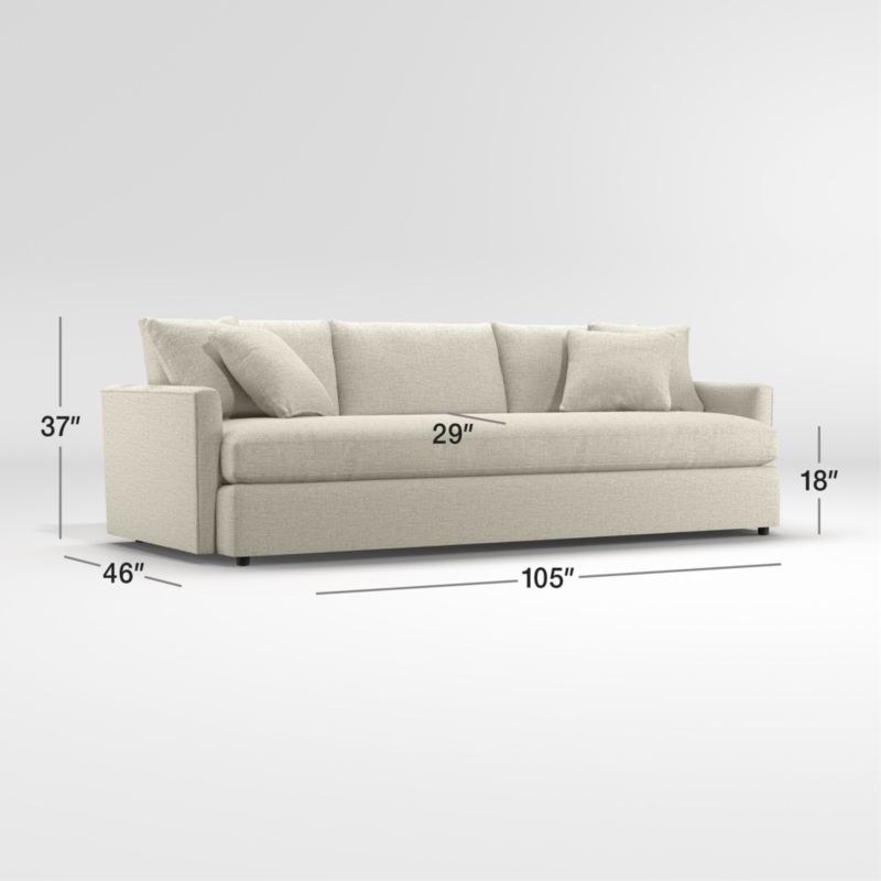 View Lounge Deep Grande Bench Sofa - image 3 of 12