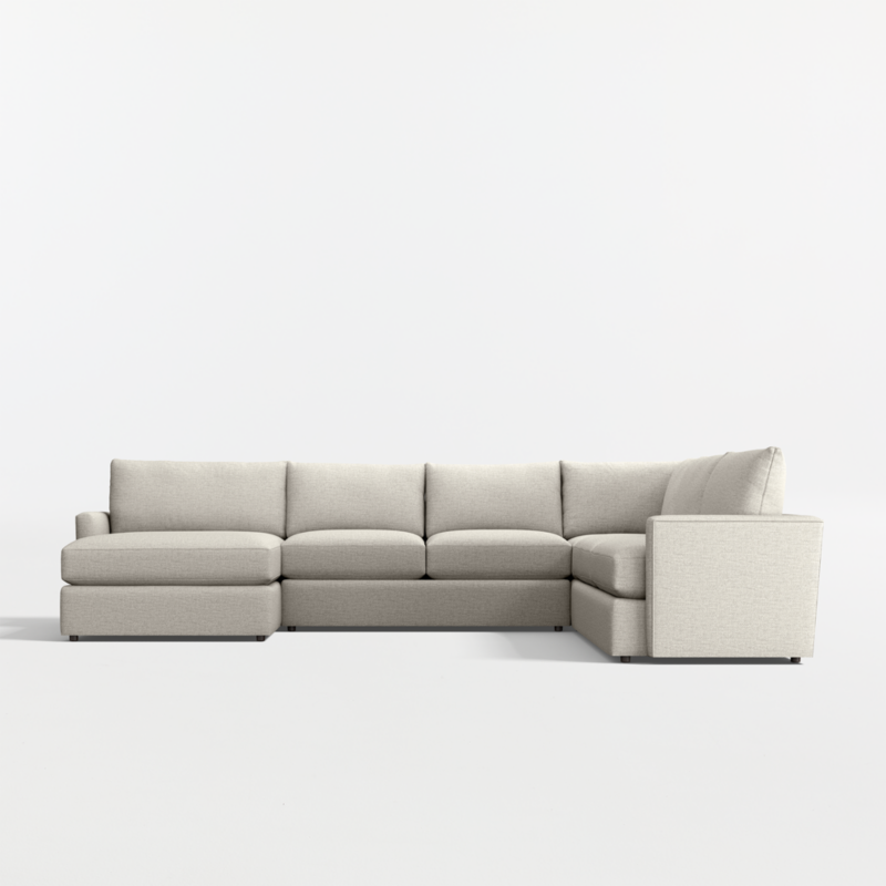Lounge Classic 4-Piece L-Shaped Sectional Sofa with Chaise Lounge - image 12 of 18