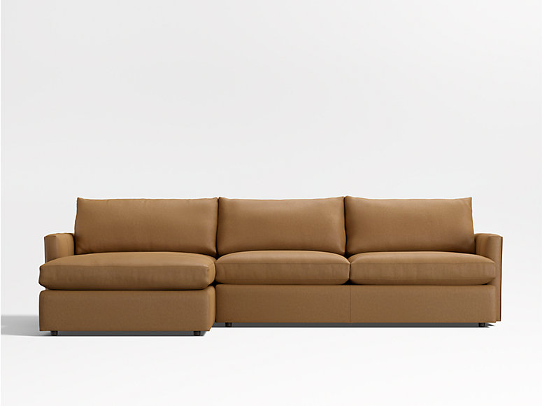 Lounge Classic Leather Sectional Sofas