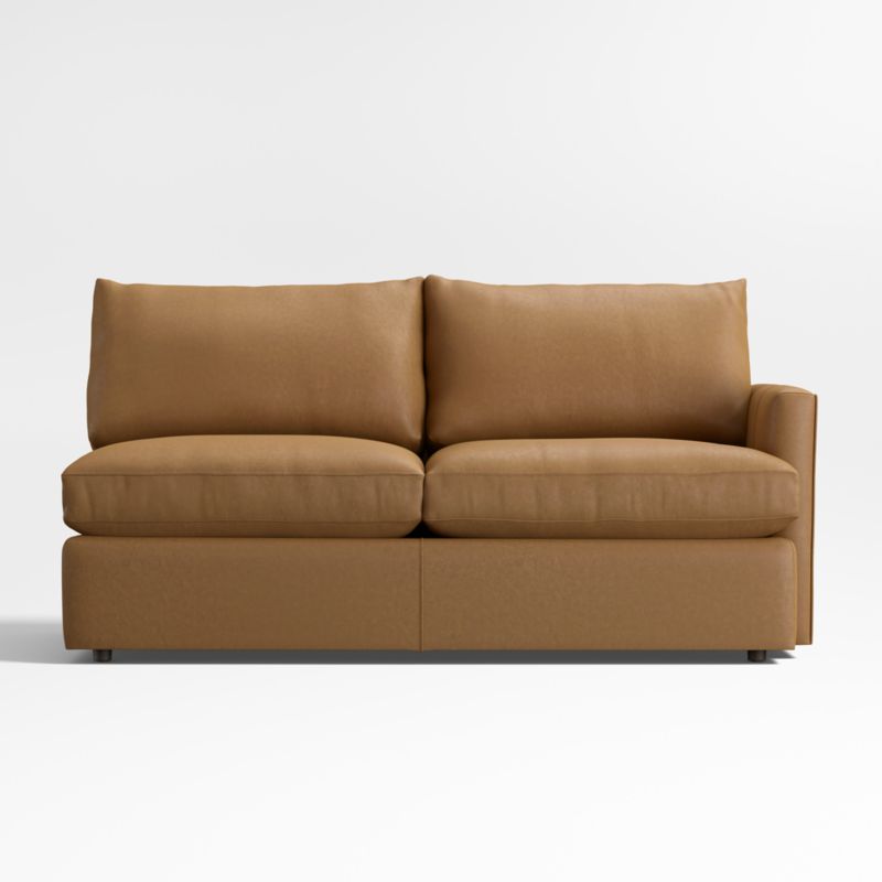 Lounge Classic Leather Right-Arm Apartment Sofa - image 0 of 3