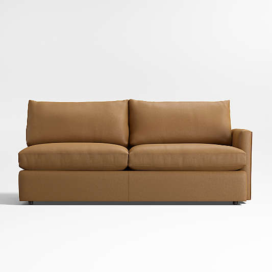 Lounge Classic Leather Right-Arm Sofa Sectional Piece