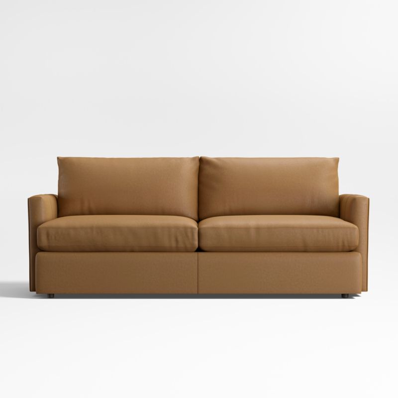 Lounge Classic Leather Sofa 83" - image 0 of 7