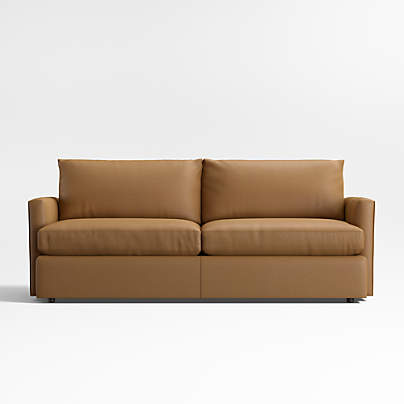 Lounge Classic 83" Leather Sofa