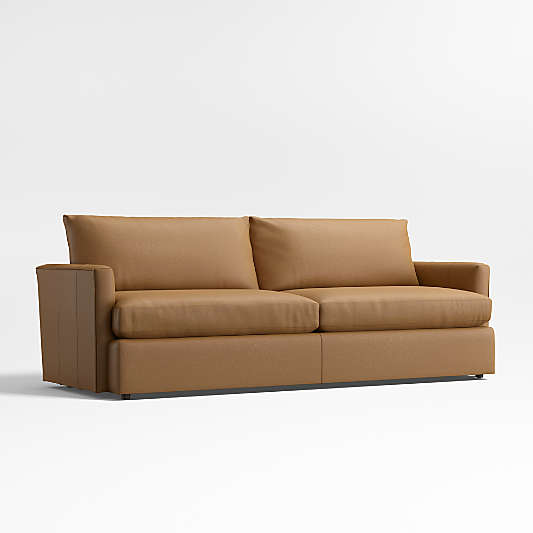 Lounge Classic 93" Leather Sofa