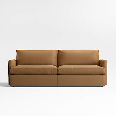 Lounge Classic 93" Leather Sofa